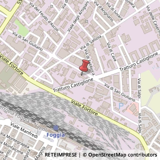 Mappa Via di San Giuliano, 74, 71122 Foggia, Foggia (Puglia)