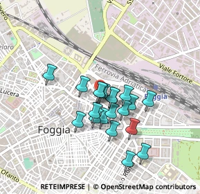 Mappa Piazza Giuseppe Pavoncelli, 71121 Foggia FG, Italia (0.3585)