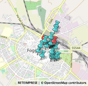 Mappa Piazza Giuseppe Pavoncelli, 71121 Foggia FG, Italia (0.554)