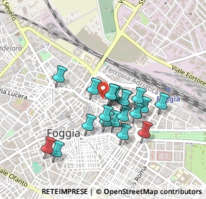 Mappa Via Conciatoi, 71121 Foggia FG, Italia (0.3765)