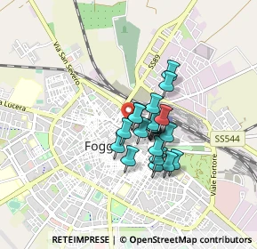 Mappa Via Conciatoi, 71121 Foggia FG, Italia (0.592)