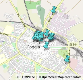 Mappa Via Giuseppe Valerio, 71121 Foggia FG, Italia (0.45529)