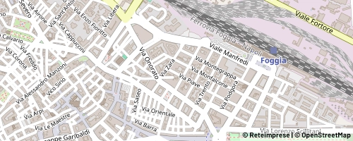 Mappa Foggia