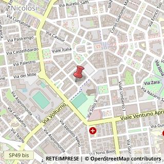 Mappa Via Giuseppe Garibaldi, 39, 04100 Latina, Latina (Lazio)