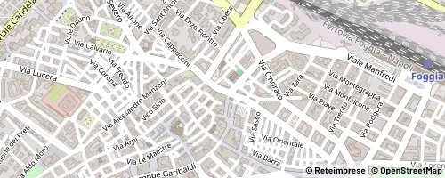 Mappa Foggia