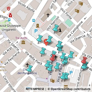 Mappa Piazza Piano della Croce, 71121 Foggia FG, Italia (0.06364)