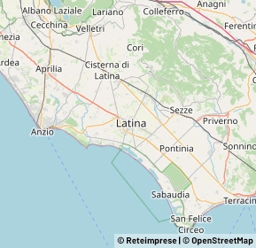 Mappa 04100 Latina LT, Italia (15.97625)
