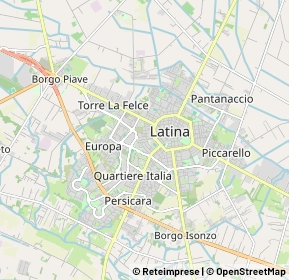 Mappa 04100 Latina LT, Italia (1.728)