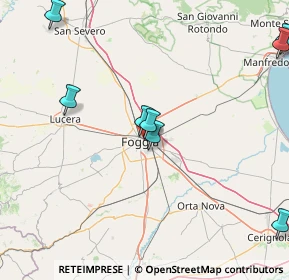 Mappa Via Montegrappa, 71121 Foggia FG, Italia (30.03583)