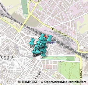 Mappa Via Montegrappa, 71121 Foggia FG, Italia (0.28)