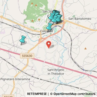 Mappa Via Folcara, 03043 Cassino FR, Italia (2.544)