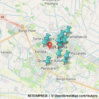 Mappa Viale Nervi Pier Luigi, 04100 Latina LT, Italia (1.26833)