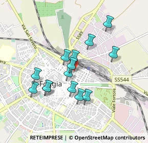 Mappa Via Gorizia, 71121 Foggia FG, Italia (0.83)