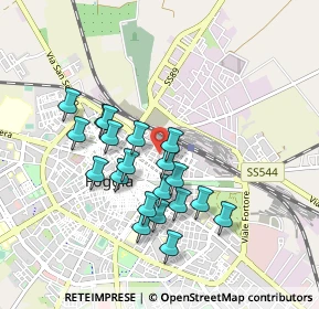 Mappa Via Gorizia, 71121 Foggia FG, Italia (0.852)