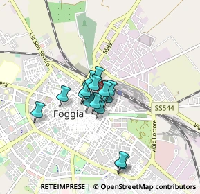 Mappa Via Gorizia, 71121 Foggia FG, Italia (0.59333)