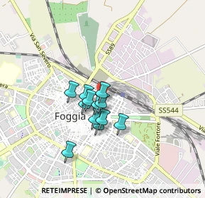 Mappa Via Gorizia, 71121 Foggia FG, Italia (0.61167)