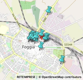 Mappa Via Gorizia, 71121 Foggia FG, Italia (0.53588)