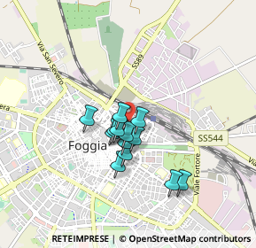 Mappa Via Gorizia, 71121 Foggia FG, Italia (0.63923)