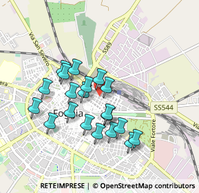 Mappa Via Gorizia, 71121 Foggia FG, Italia (0.837)