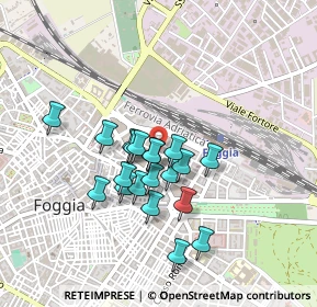 Mappa Via Gorizia, 71121 Foggia FG, Italia (0.374)