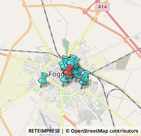 Mappa Via Gorizia, 71121 Foggia FG, Italia (0.84214)