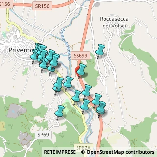 Mappa NSA Abbazia di Fossanova, 04010 Roccasecca dei Volsci LT, Italia (0.99577)