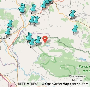 Mappa Via San Rocco, 81010 Gallo Matese CE, Italia (10.7925)