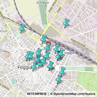 Mappa Via Zara, 71100 Foggia FG, Italia (0.4745)