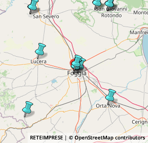Mappa Via Michele Menichella, 71122 Foggia FG, Italia (20.56)