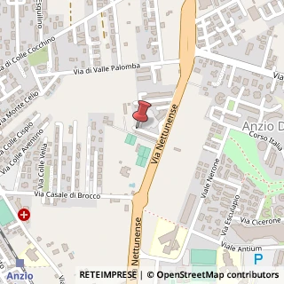 Mappa Piazza Dante Zèmini, 13, 00042 Anzio, Roma (Lazio)