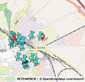 Mappa Via de Miro D'Ajeta Vittorio, 71121 Foggia FG, Italia (1.333)