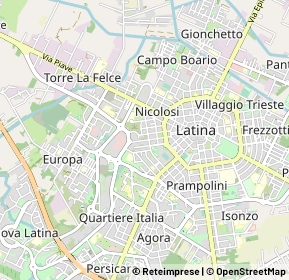 Mappa 04100 Latina LT, Italia (0.726)