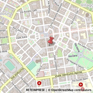 Mappa Via Eugenio di Savoia, 5, 04100 Latina, Latina (Lazio)