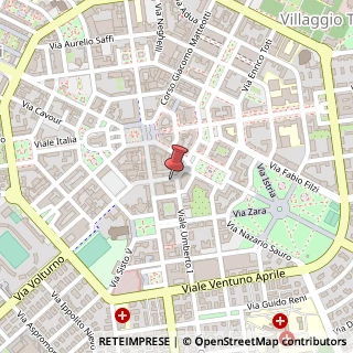 Mappa Via Eugenio di Savoia, 24, 04100 Latina, Latina (Lazio)