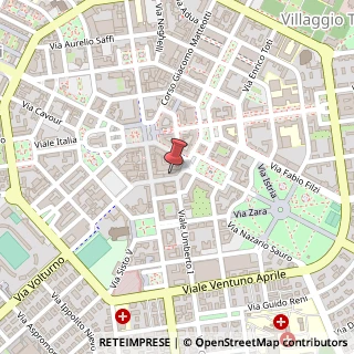 Mappa Via Eugenio di Savoia, 25, 04100 Latina, Latina (Lazio)