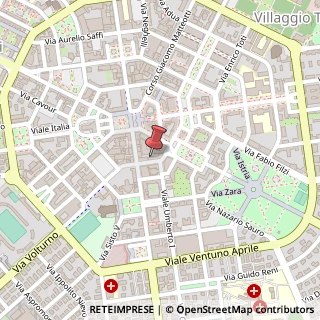 Mappa Via Eugenio di Savoia, 19, 04100 Latina, Latina (Lazio)