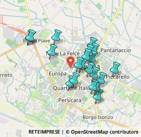 Mappa V.le Pier Luigi Nervi, 04013 Latina LT, Italia (1.5905)