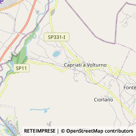 Mappa Capriati a Volturno