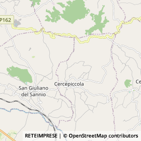 Mappa Cercepiccola