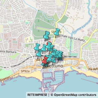 Mappa Via Vittorio Veneto, 00048 Nettuno RM, Italia (0.3155)