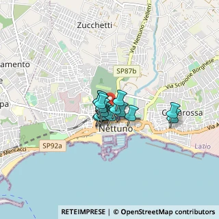 Mappa Via Vittorio Veneto, 00048 Nettuno RM, Italia (0.46667)