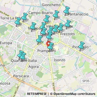 Mappa Via Tiziano, 04100 Latina LT, Italia (1.065)