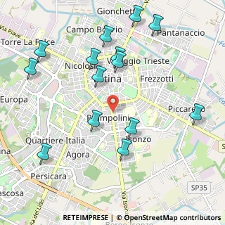 Mappa Via Tiziano, 04100 Latina LT, Italia (1.24857)
