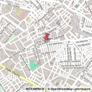 Mappa Via Zodiaco, 30, 71121 Foggia, Foggia (Puglia)