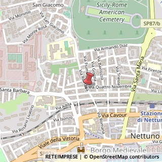 Mappa Via Romana, 149, 00048 Nettuno, Roma (Lazio)