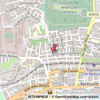 Mappa Via Romana, 157, 00048 Nettuno, Roma (Lazio)