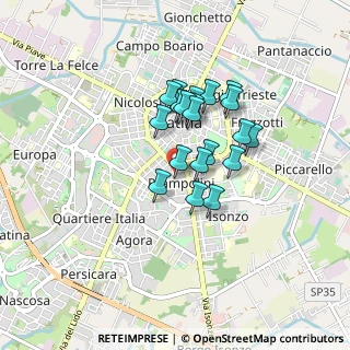 Mappa Via Nino Bixio, 04100 Latina LT, Italia (0.662)