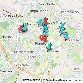 Mappa Via Nino Bixio, 04100 Latina LT, Italia (0.85579)