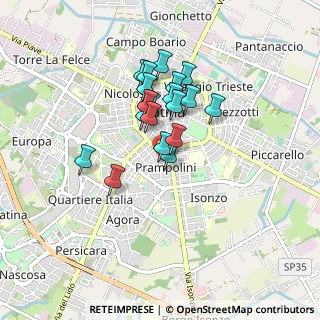 Mappa Via Nino Bixio, 04100 Latina LT, Italia (0.6885)