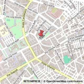 Mappa Piazza Aldo Moro, 50, 71121 Foggia, Foggia (Puglia)